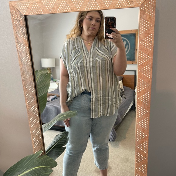 New Directions Button up Tunic 3X - Picture 1 of 4